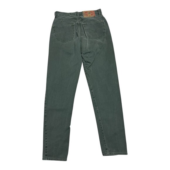 DIESEL Slim Straight BASIC Green Luxury Designer Denim Pants Jeans Mens 28x32 - Picture 2 of 7